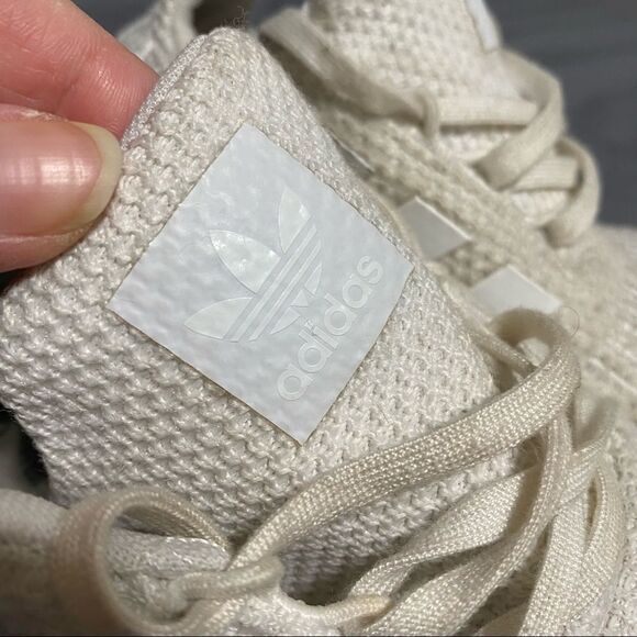 Adidas white ortholite low top shoes, soft easy to put on - Picture 4 of 8